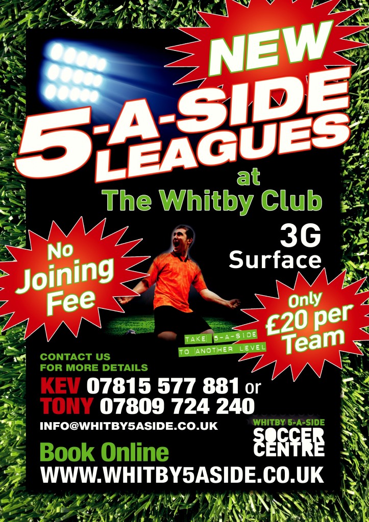 whitby5aside league